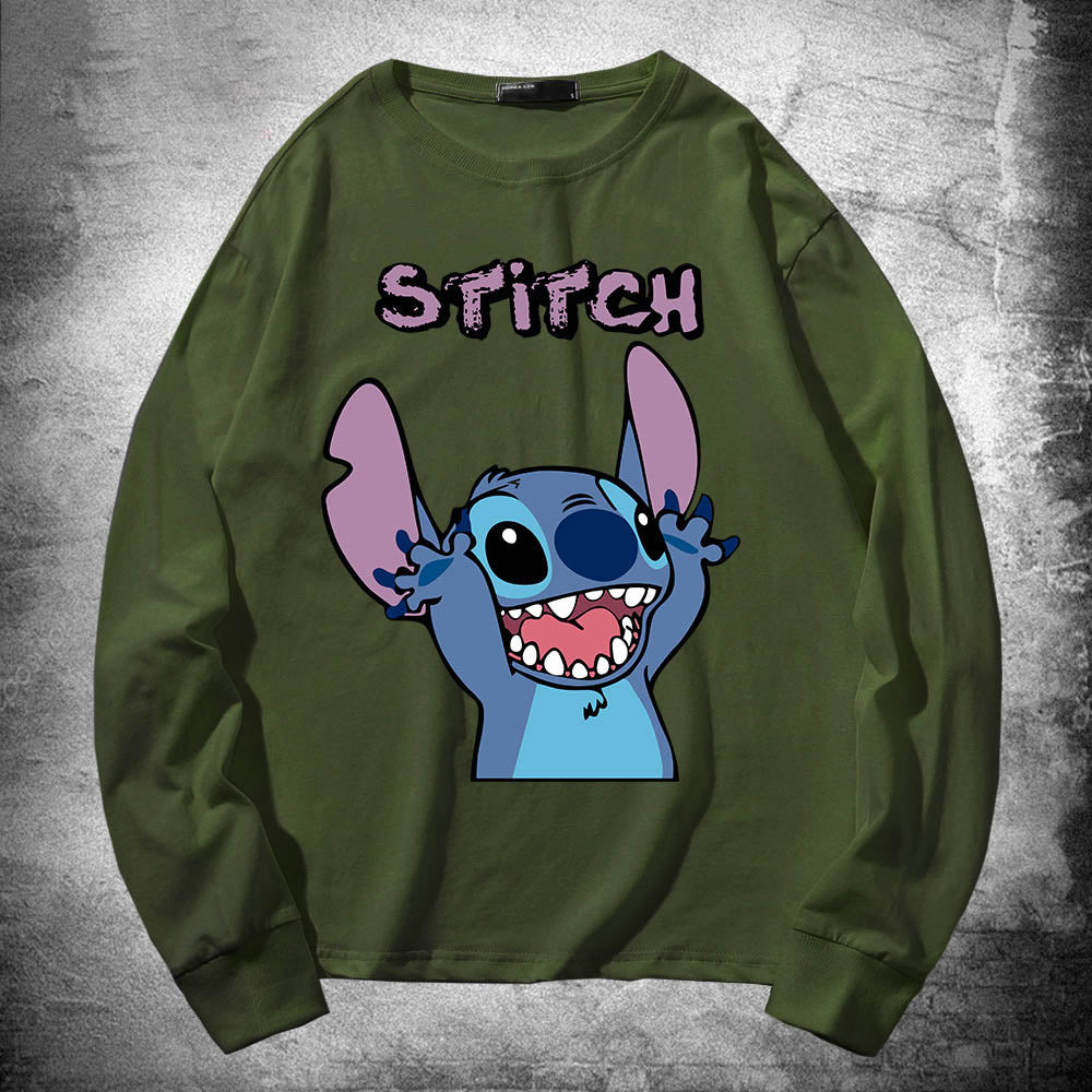 Stitch Long Sleeved T Shirt