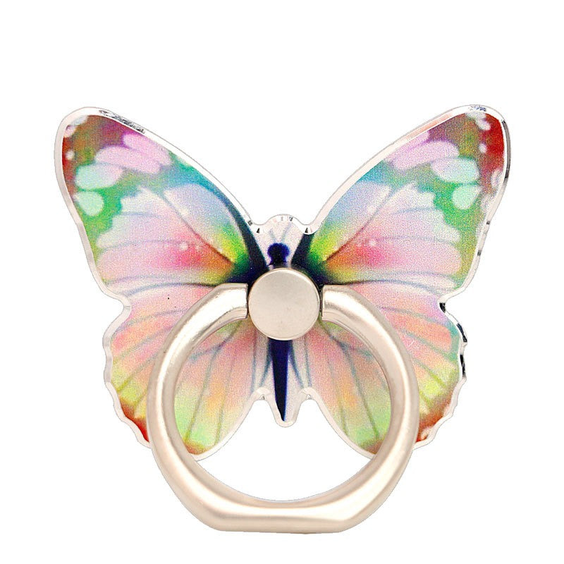Mobile phone holder with butterfly