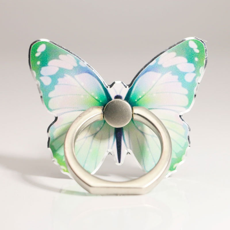 Mobile phone holder with butterfly