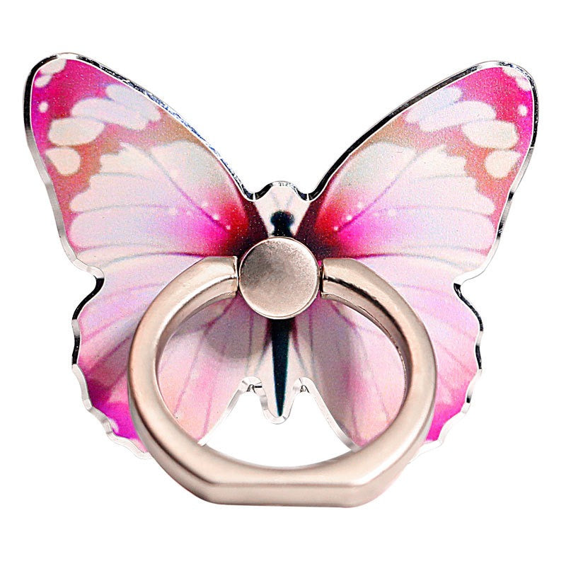 Mobile phone holder with butterfly