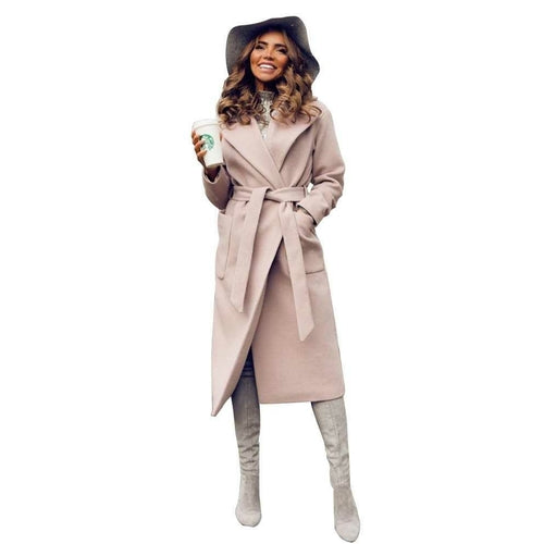 Women's wool coat