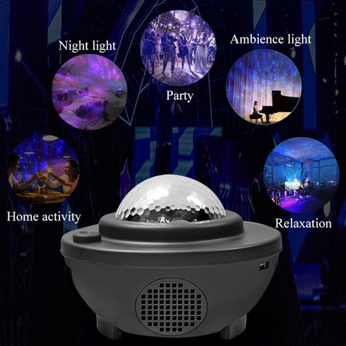 Colorful Starry Sky Galaxy Projector