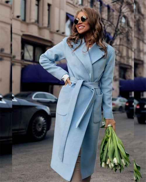 Women's wool coat