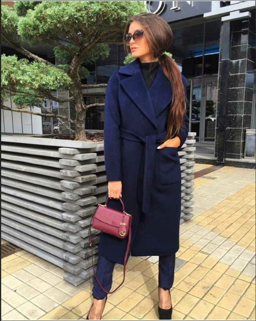 Women's wool coat